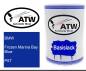 Preview: BMW, Frozen Marina Bay Blue, P5T: 500ml Lackdose, von ATW Autoteile West.